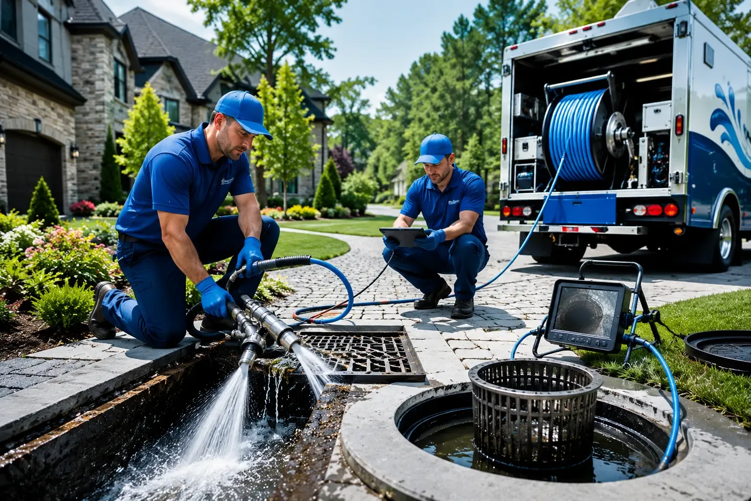 Local outdoor drain cleaning professionals in Morrisonville, IL