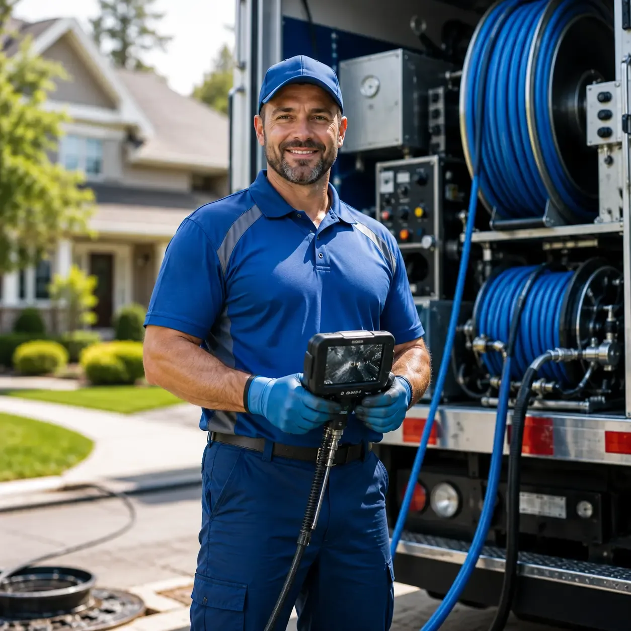 Local outdoor drain cleaning specialists in Morrisonville, IL